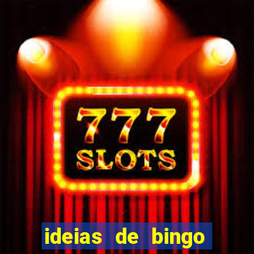 ideias de bingo para o natal